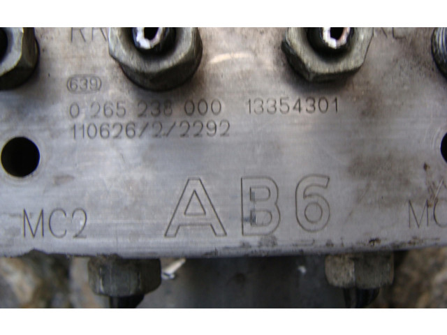 Блок АБС 0265238000 Opel Meriva B 2010 - 2016 года
