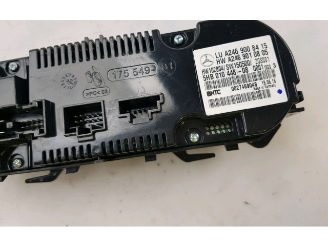 Блок управления климат-контролем 2469003816, I0-2475W Mercedes-Benz A W176