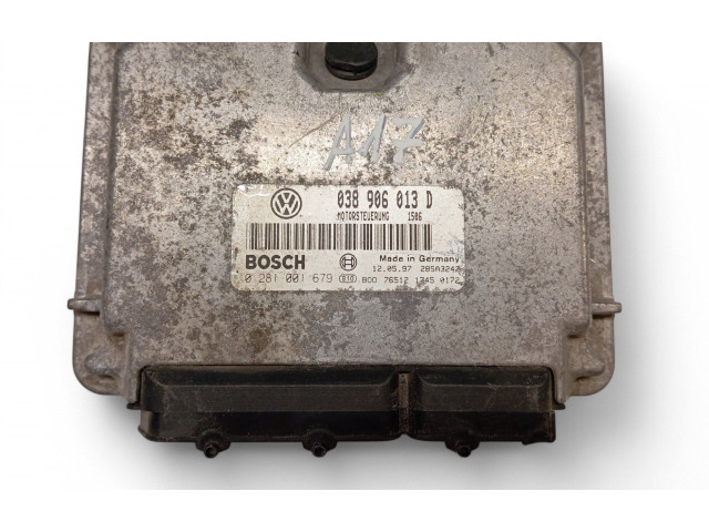 Řídící jednotka 038906013D, 0281001679 Volkswagen Polo III 6N 6N2 6NF 1999