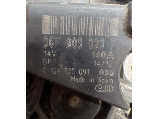 Генератор 06F903023F, 0124525091   Skoda Yeti (5L)      