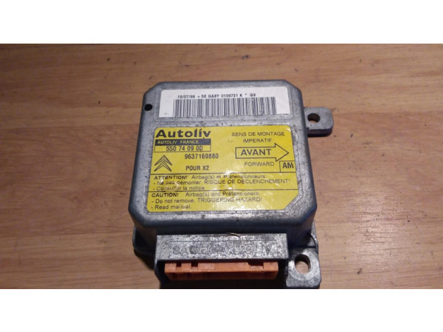 Блок подушек безопасности 9637169880, 550740900   Citroen Xantia