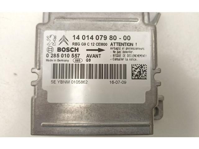 Блок подушек безопасности 1401407980, 0285010557   Fiat Scudo