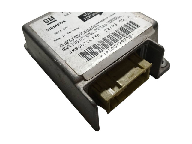 Блок подушек безопасности 90462072, JMS0072973B   Opel Vectra A