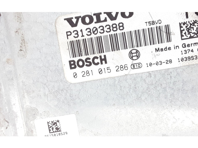 Блок управления двигателя P31303388, 0281015286   Volvo V70