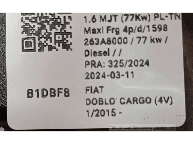 Блок управления климат-контролем 735617711, 735617711   Fiat Doblo