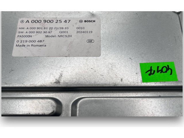 Блок комфорта A4047, A0009002547   Mercedes-Benz EQC   