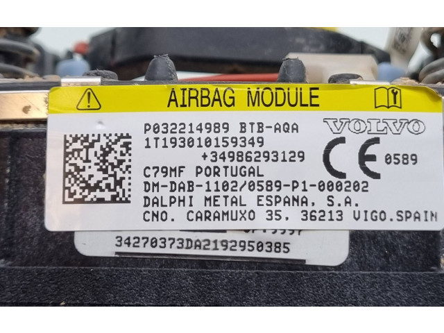 Подушка безопасности водителя 0589p1000202, P032214989 Volvo XC40