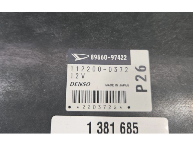 Блок управления двигателем Блок управления 89560-97422, IMPRK1381685 Daihatsu YRV