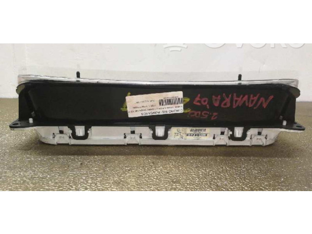 Přístrojová deska Nissan Navara 2007 VP5NFF10849