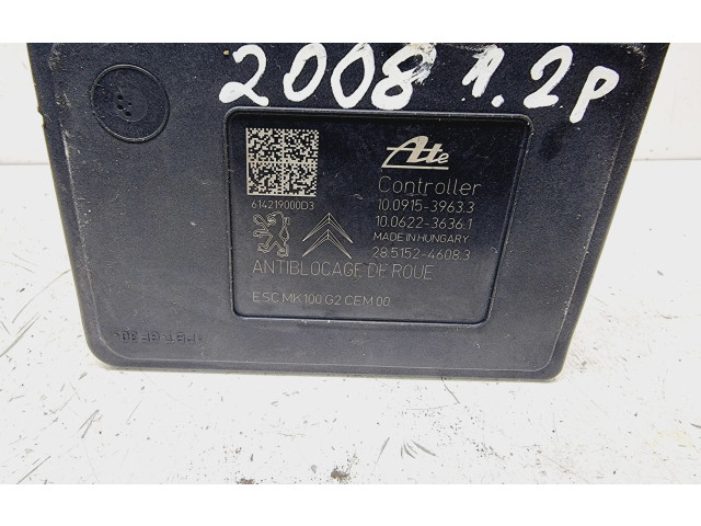 Блок АБС 1611535680, 1611535580   Peugeot  2008 I  2013 - 2019 года