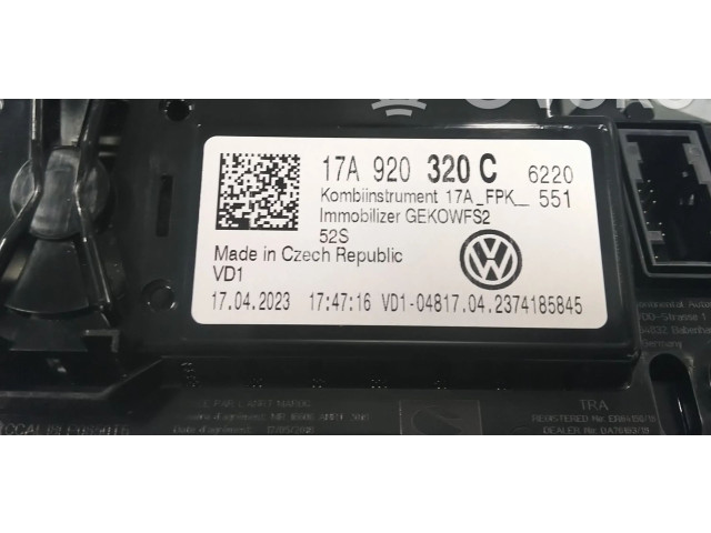 Přístrojová deska  Volkswagen T-Roc 2023 17A920320C  