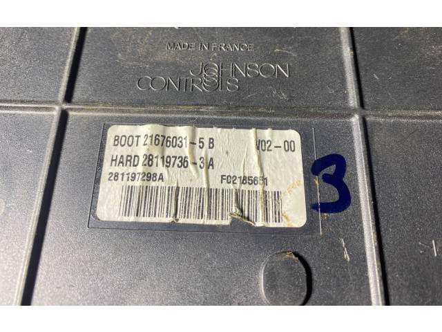 Блок комфорта 9663510280, 21676031 Citroen C5