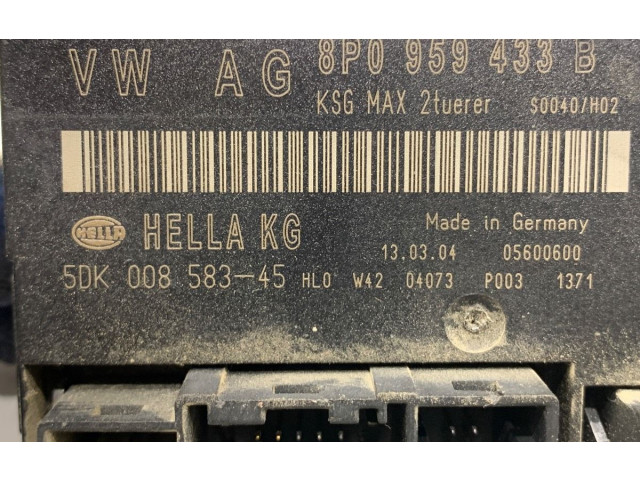 Блок комфорта 8P0959433 Audi A3 S3 8P