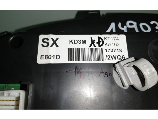 Přístrojová deska Mazda CX-5 2017 SLVKA162KT174