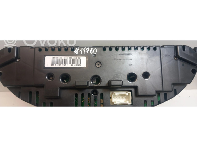 Přístrojová deska  Mercedes-Benz C W203 2005 A2035401148, 2035401148  