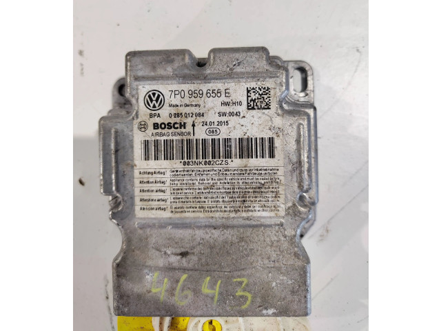 Блок подушек безопасности 7P0959655E, 0285012084   Porsche Cayenne (92A)