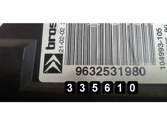 Передний комплект электрического механизма для подъема окна