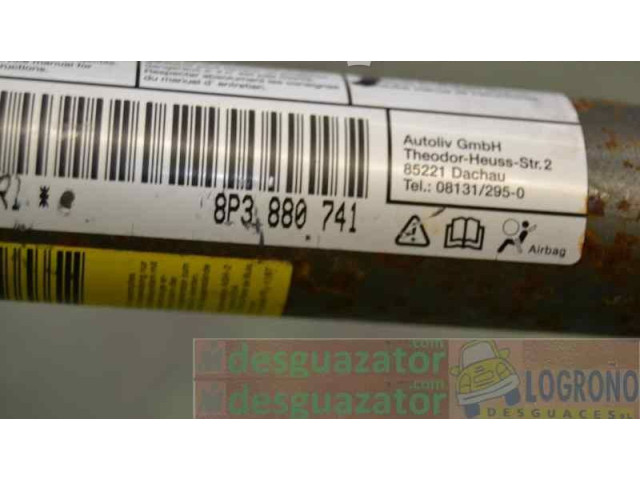Боковая подушка безопасности 8P3880741, 109197 Audi A3 S3 8L