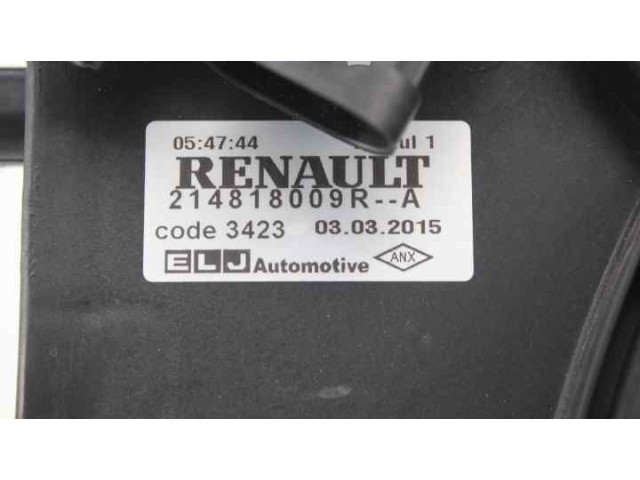 Вентилятор радиатора     214818009R    Renault Clio IV 