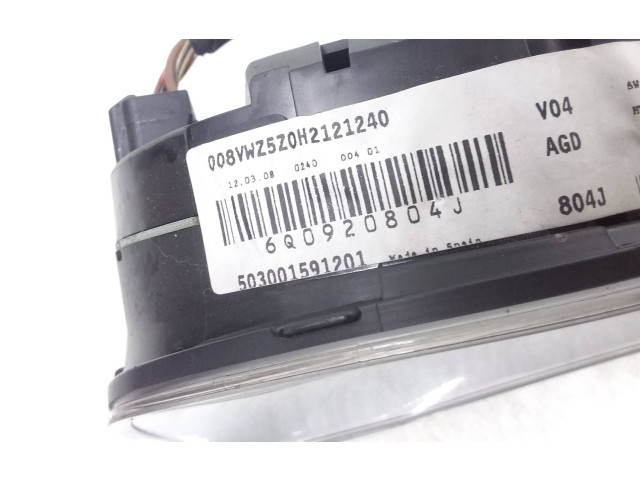 Přístrojová deska Volkswagen Polo IV 9N3 2008 6Q0920804J