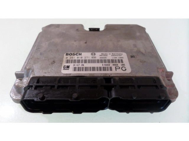 Řídící jednotka 0281010271, 24417196 Opel Vectra B 2001