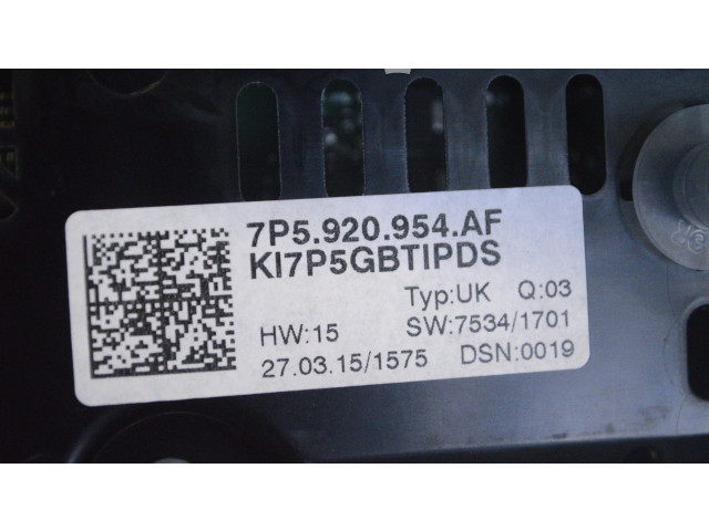 Přístrojová deska Porsche Cayenne (92A) 2015 7P5920954, 7P5920954AF