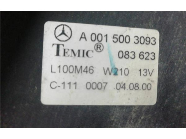 Комплект вентиляторов     A0015003093, A0015003093    Mercedes-Benz E AMG W210 