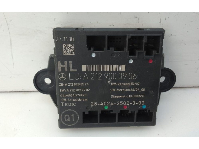 Блок управления A2129003906   Mercedes-Benz GLK (X204)