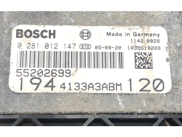 Řídící jednotka 552026990281012147 Fiat Croma 2005