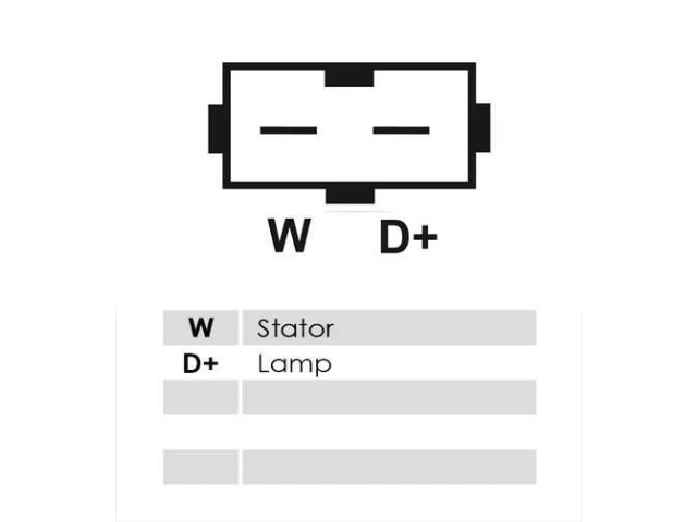 Генератор CA736 Audi A3 S3 8P