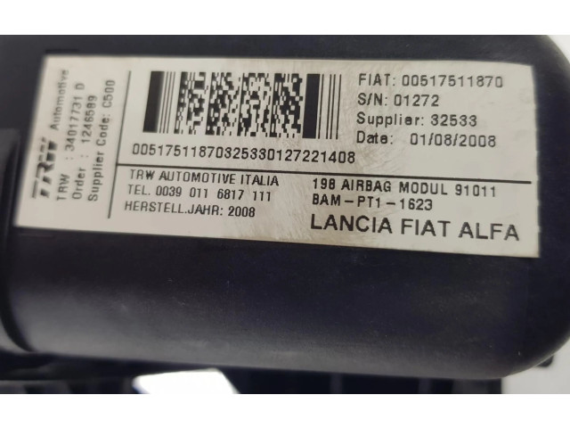 Надувная подушка для пассажира       Lancia Delta   -  года   