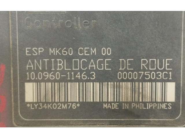 Блок АБС 9656419780 Citroen Berlingo 2008 - 2018 года