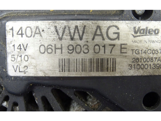 Генератор 06H903017E   Audi TT TTS Mk2      