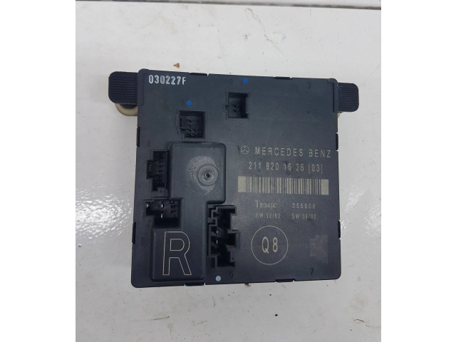 Блок управления дверью 2118201626, 356806 Mercedes-Benz E W211
