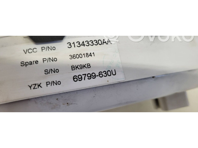 Панель приборов 36001841, 31343330AA   Volvo XC60       