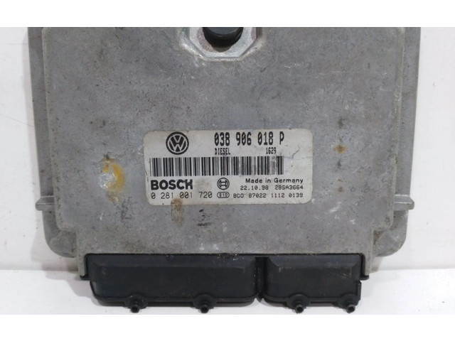 Řídící jednotka 038906018P, 0281001720 Volkswagen Passat Alltrack 1998
