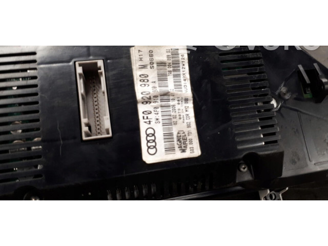Панель приборов 4f0920980m   Audi A6 S6 C4 4A       