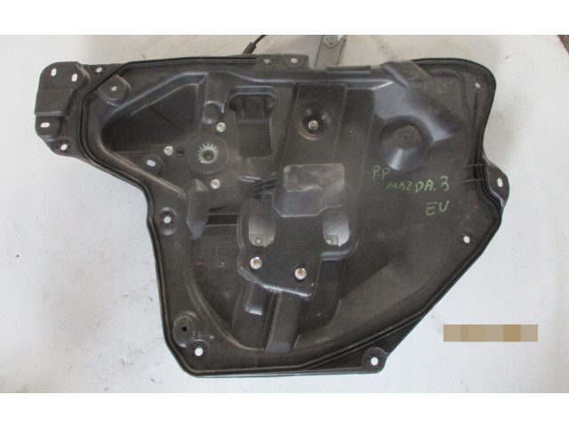 Передний комплект электрического механизма для подъема окна BHS25897XA Mazda 3 III