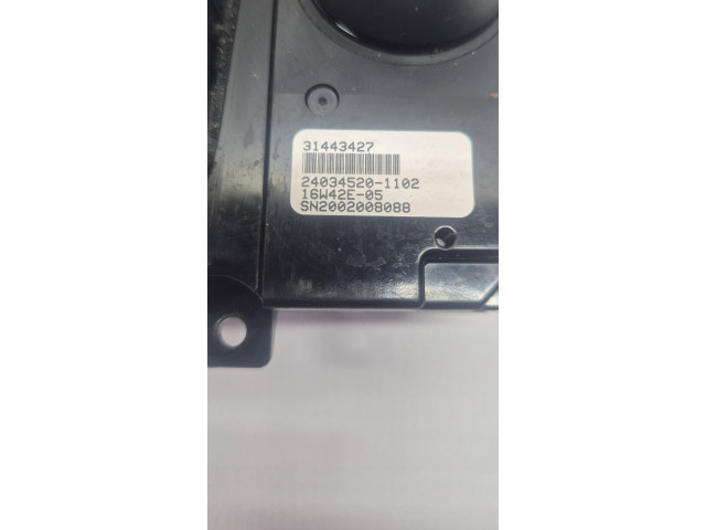 Блок управления климат-контролем 31443427 Volvo S60