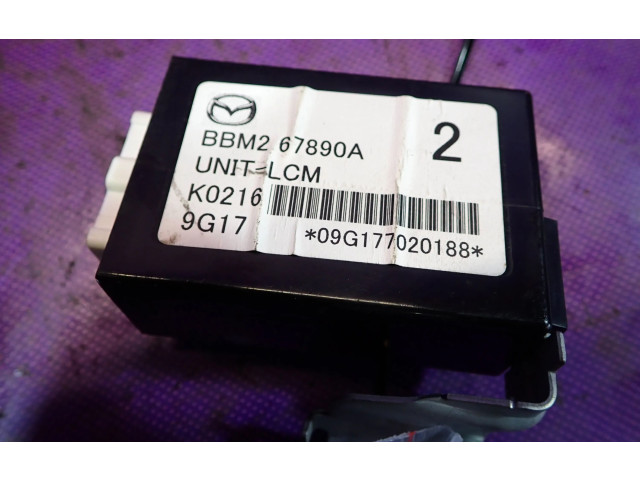 Блок управления BBM267890A, BBM267890A Mazda 3 II