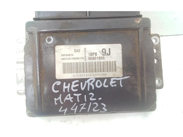Комплект блоков управления 96801808, 96465964   Chevrolet Matiz