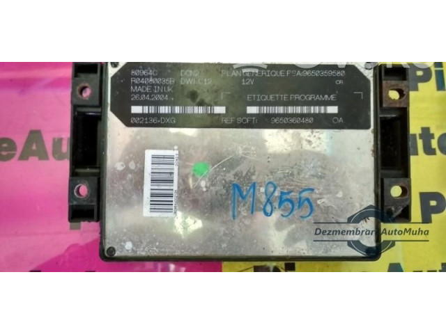 Řídící jednotka 9650359580 Citroen Berlingo 1997