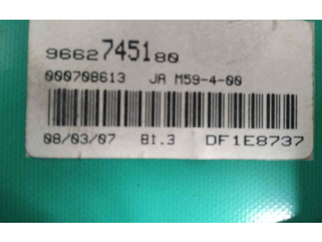 Přístrojová deska Citroen Berlingo 2007 9662745180