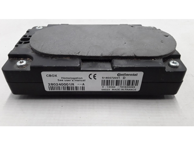 Блок управления 280240001R Renault Megane III