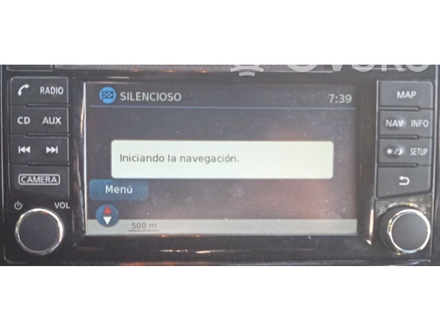 Турбина Радио/ проигрыватель CD/DVD / навигация Nissan Juke I F15 25915BV92A, 7513750213 для двигателя K9K646