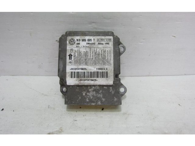 Блок подушек безопасности 1K0909605T, 1K0909605T   Volkswagen Golf Plus
