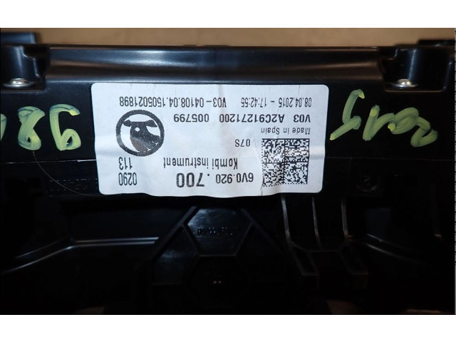 Панель приборов 6V0920700 Skoda Fabia Mk3 (NJ)