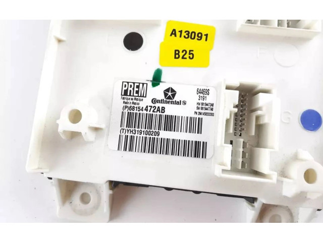 Блок комфорта 68154472AB, 68154472AB Fiat Freemont