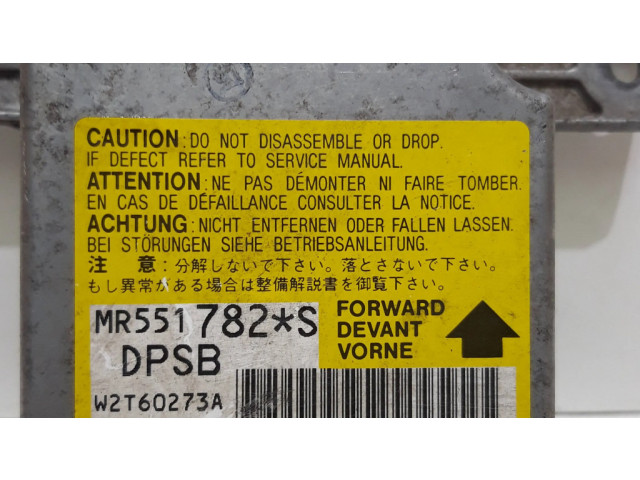 Блок подушек безопасности MR551782 Mitsubishi Pajero