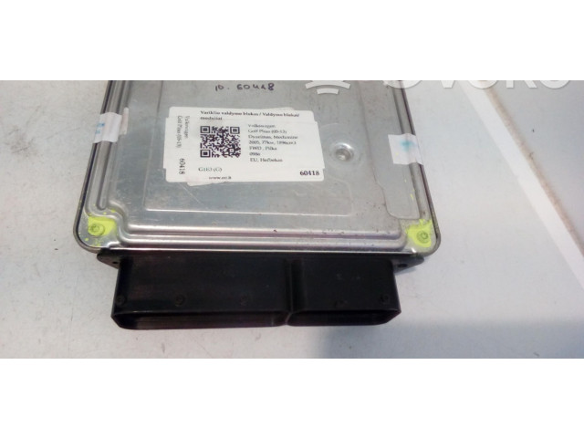 Блок управления двигателя 03G906021HC, 0281013685   Volkswagen Golf Plus